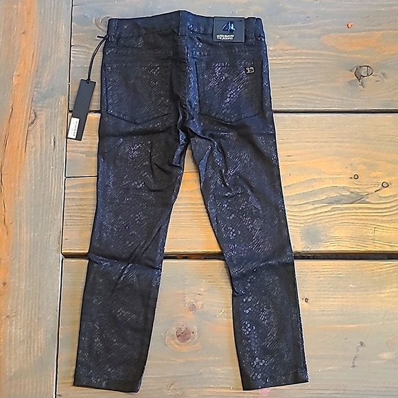 Joe's Jeans Black Snakeskin Ultra Slim Fit The Jegging NWT - Picture 2 of 5